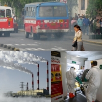 La contaminación del aire y su relación con los factores de riesgo para COVID-19